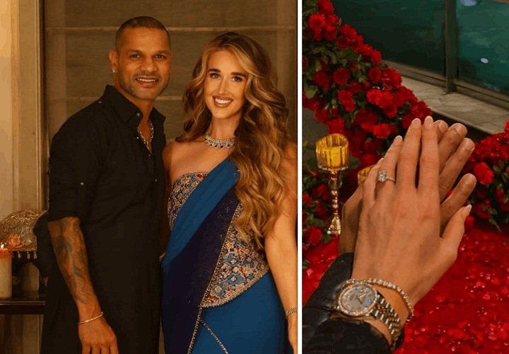 Shikhar Dhawan Engagement